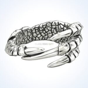 gift for him eagle claw ring handmade 925 sterling silver