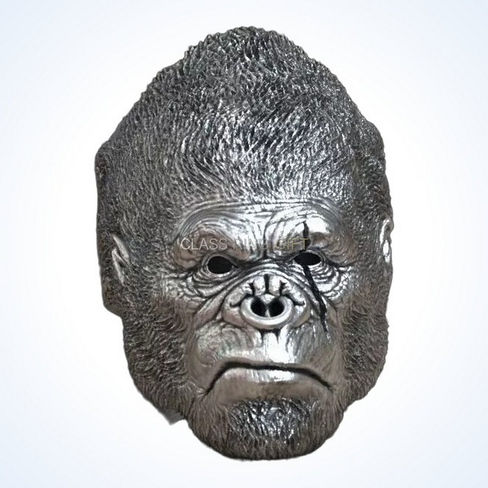 Gift for him gorilla ape, front face full expression