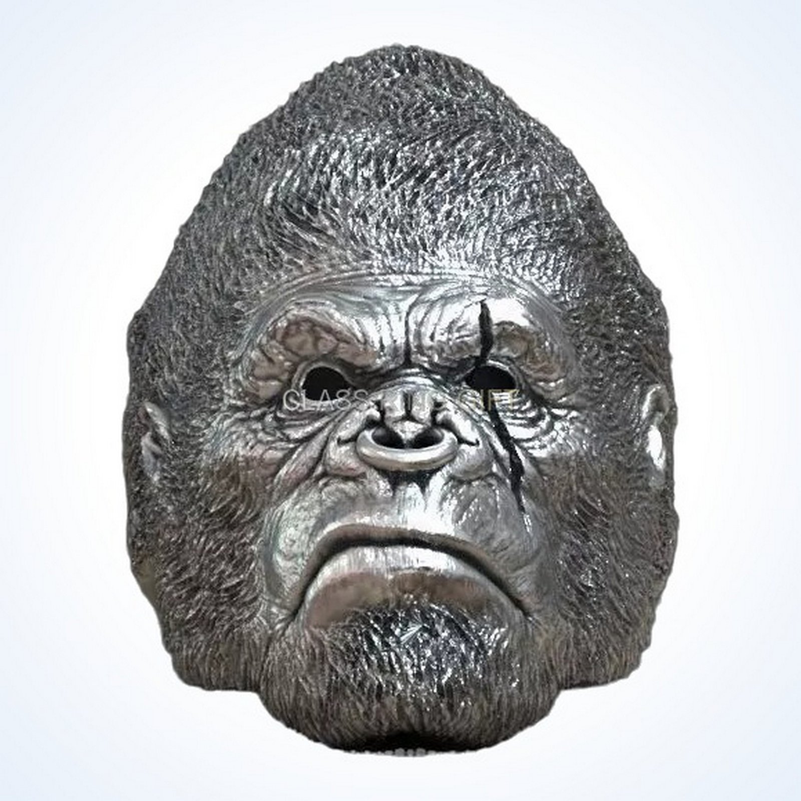 Gift for him gorilla ape, front straight centered face