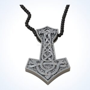 gift for him viking scandinavian hammer pendant 925 sterling silver