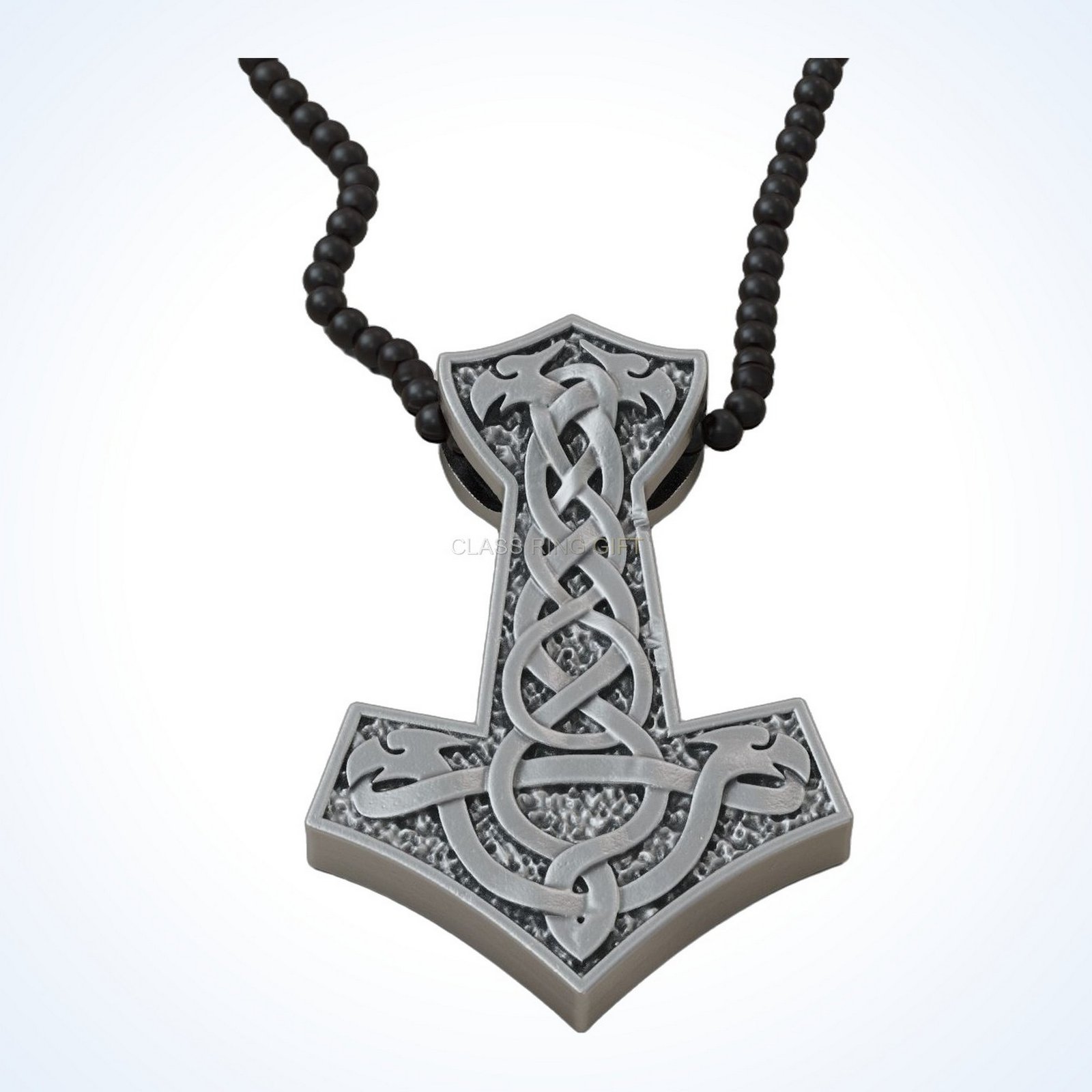 gift for him viking scandinavian hammer pendant 925 sterling silver