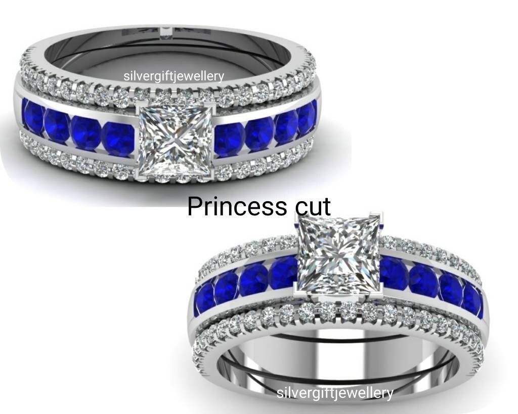 Anniversary Ring for Wife, Sparkling Stone 925 Silver - Image 8