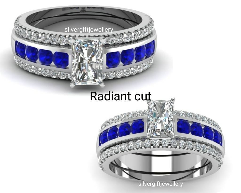 Anniversary Ring for Wife, Sparkling Stone 925 Silver - Image 9