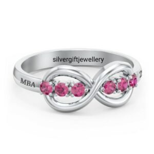 Everyday Senior Ring, Signature Graduation Ring 925 Silver
