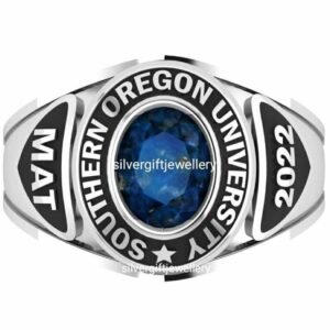 Heritage Senior Ring for Girls, High School 925 Silver