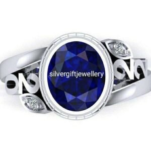 Clean Modern Class Ring, Any Year 925 Silver