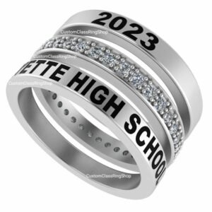 Personalized Name Band, Engraved Stackable Sterling Silver Ring