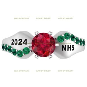 Petal Perfection Class Ring, Blooming Legacy 925 Silver